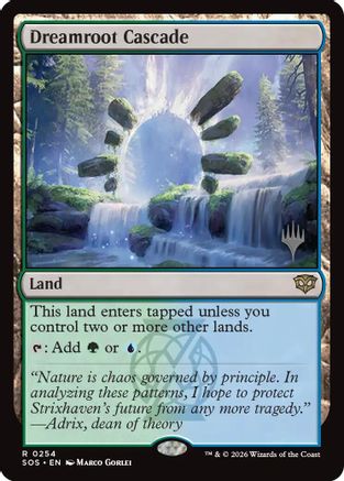 Image of Dreamroot Cascade (PPSOS-254) - Promo Pack: Secrets of Strixhaven