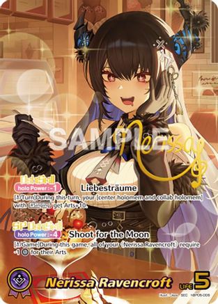 Image of Nerissa Ravencroft (SEC) (hBP05-006) - Enchant Regalia Foil