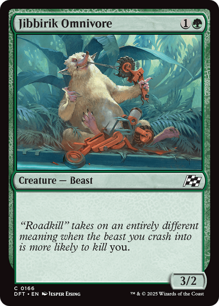Image of Jibbirik Omnivore (DFT-166) - Aetherdrift Foil