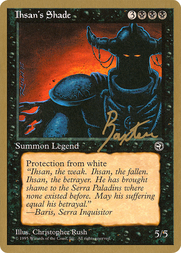 Image of Ihsan's Shade - 1996 George Baxter (HML) (WCD-) - Pro Tour Collector Set