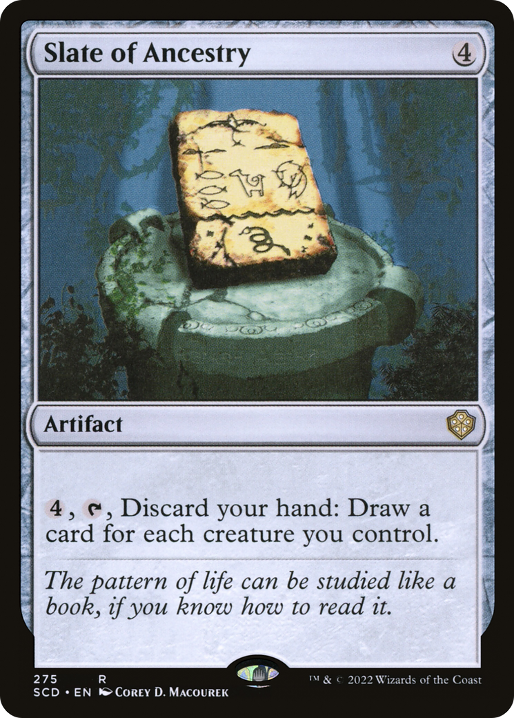 Image of Slate of Ancestry (SCD-275) - Starter Commander Decks