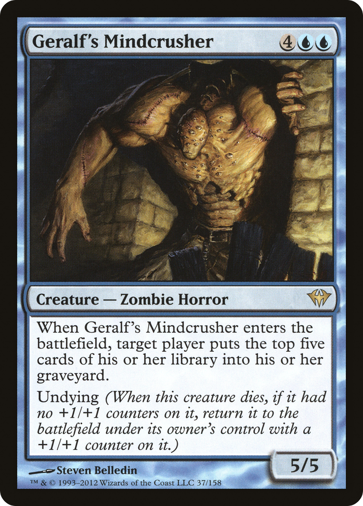 Image of Geralf's Mindcrusher (DKA-037) - Dark Ascension