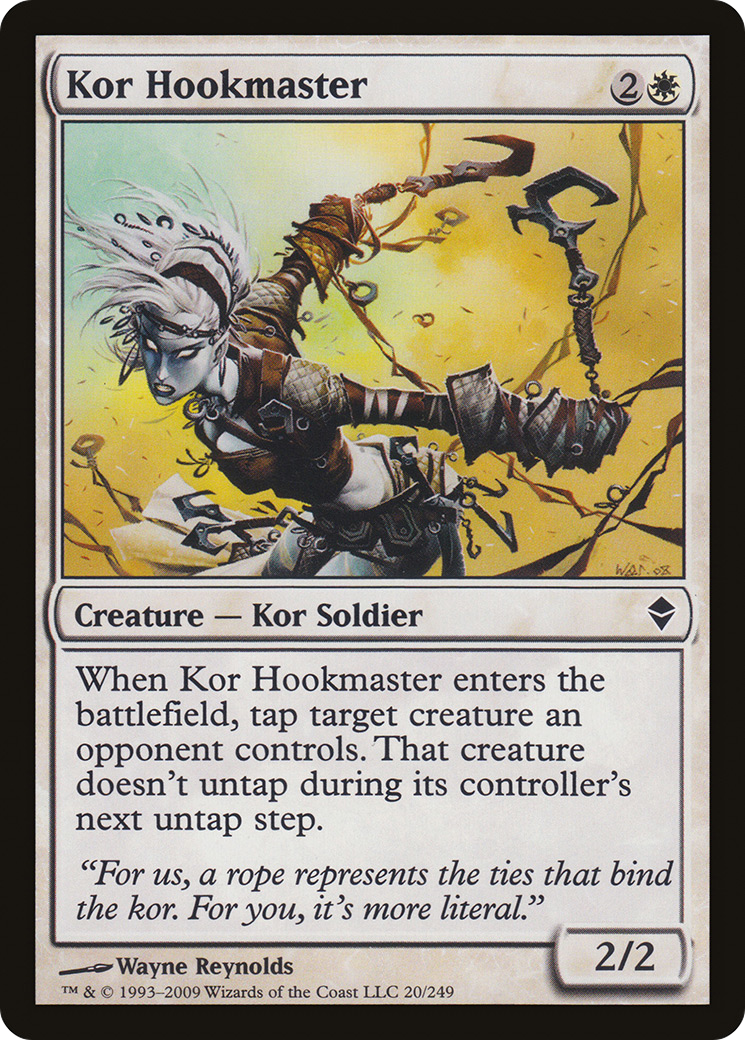 Image of Kor Hookmaster (ZEN-020) - Zendikar