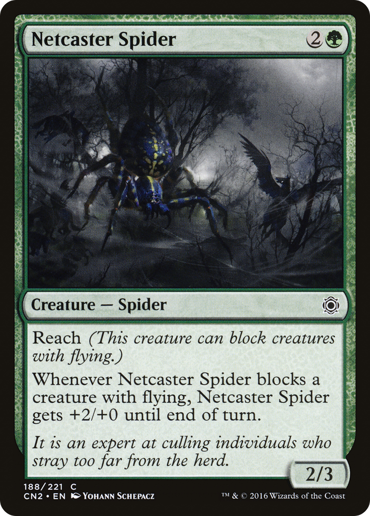 Image of Netcaster Spider (CN2-188) - Conspiracy: Take the Crown Foil