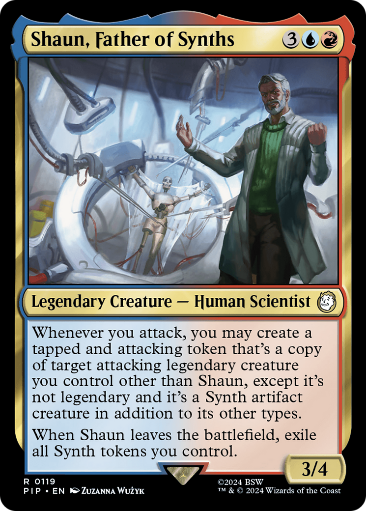 Image of Shaun, Father of Synths (PIP-119) - Fallout Foil