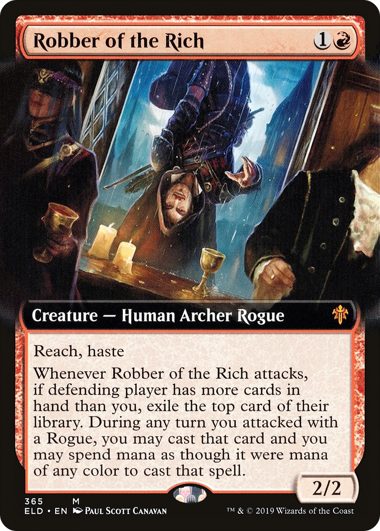 Image of Robber of the Rich (Extended Art) (ELD-365) - Throne of Eldraine: (Extended Art)