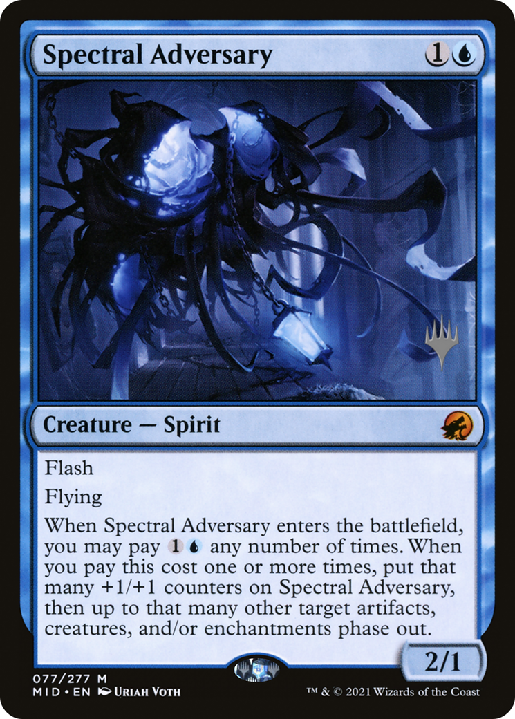 Image of Spectral Adversary (PPMID-077) - Innistrad: Midnight Hunt Promos