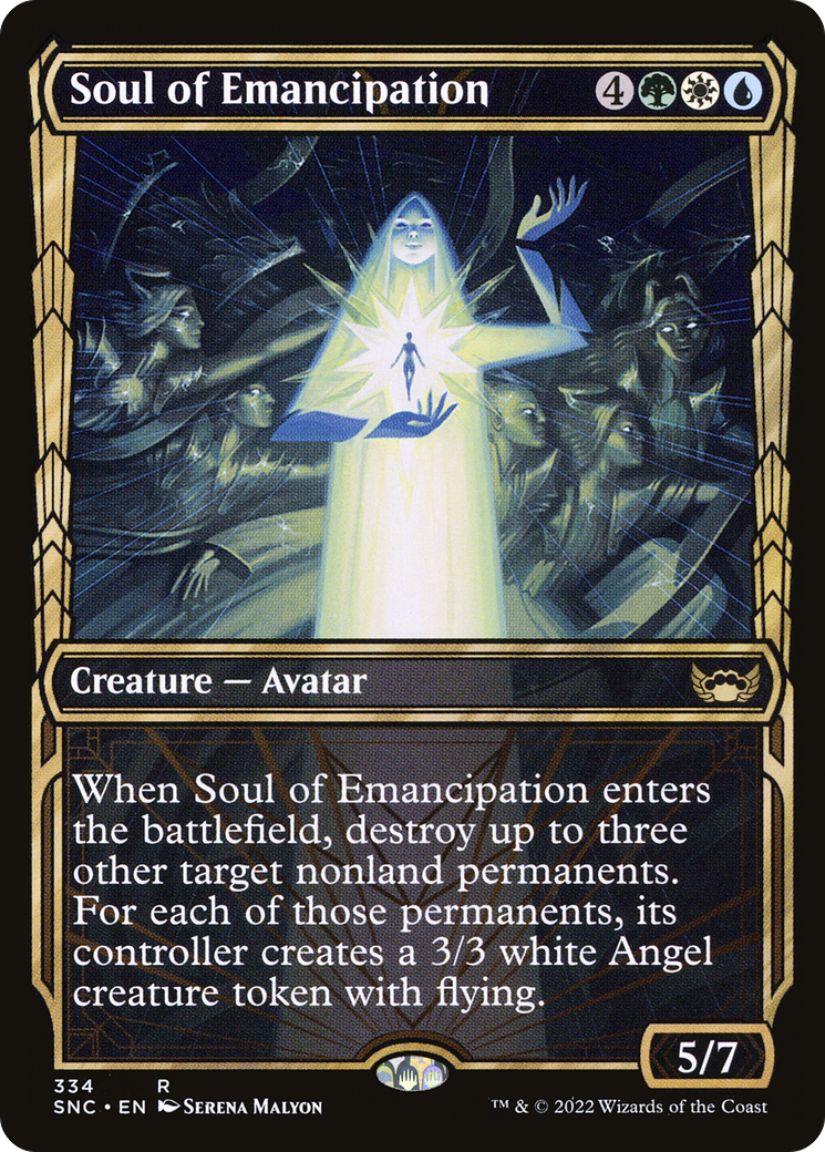 Image of Soul of Emancipation (Showcase) (SNC-334) - Streets of New Capenna: (Showcase)