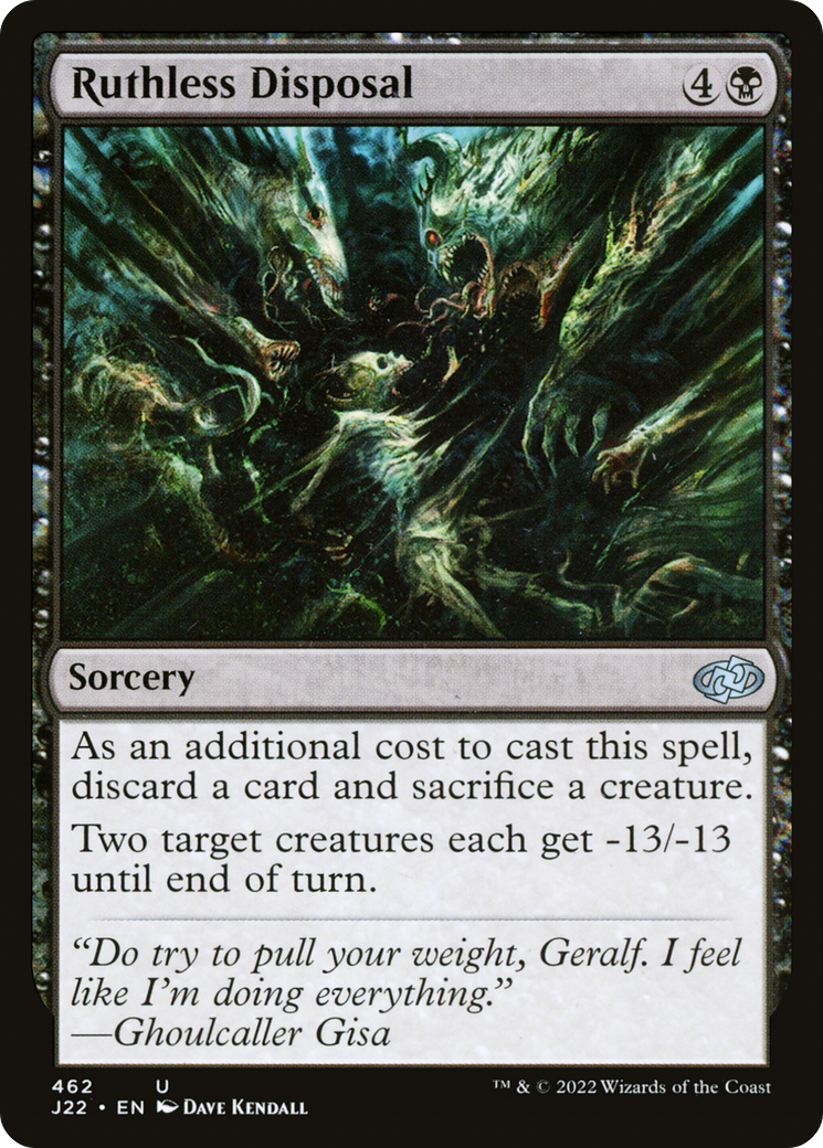 Image of Ruthless Disposal (J22-462) - Jumpstart 2022