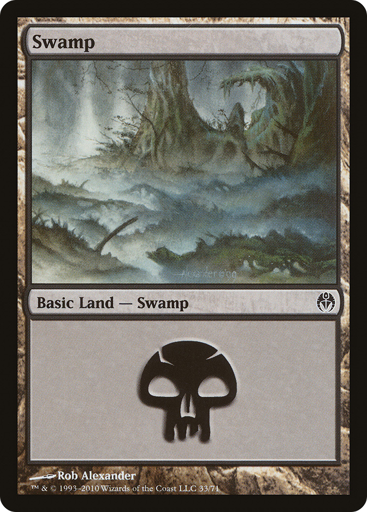 Image of Swamp (33) (DDE-033) - Duel Decks: Phyrexia vs. the Coalition