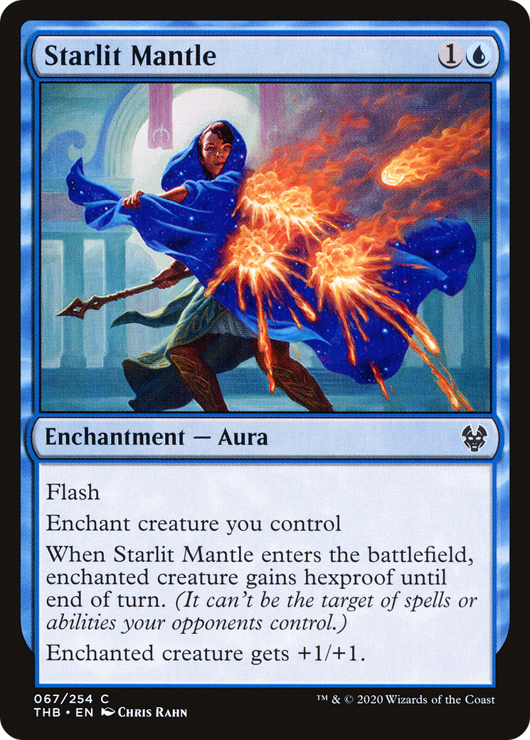 Image of Starlit Mantle (THB-067) - Theros Beyond Death Foil