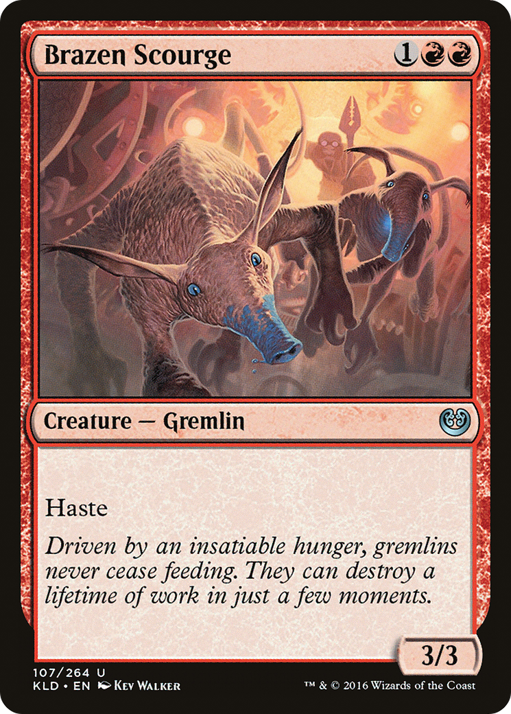 Image of Brazen Scourge (KLD-107) - Kaladesh
