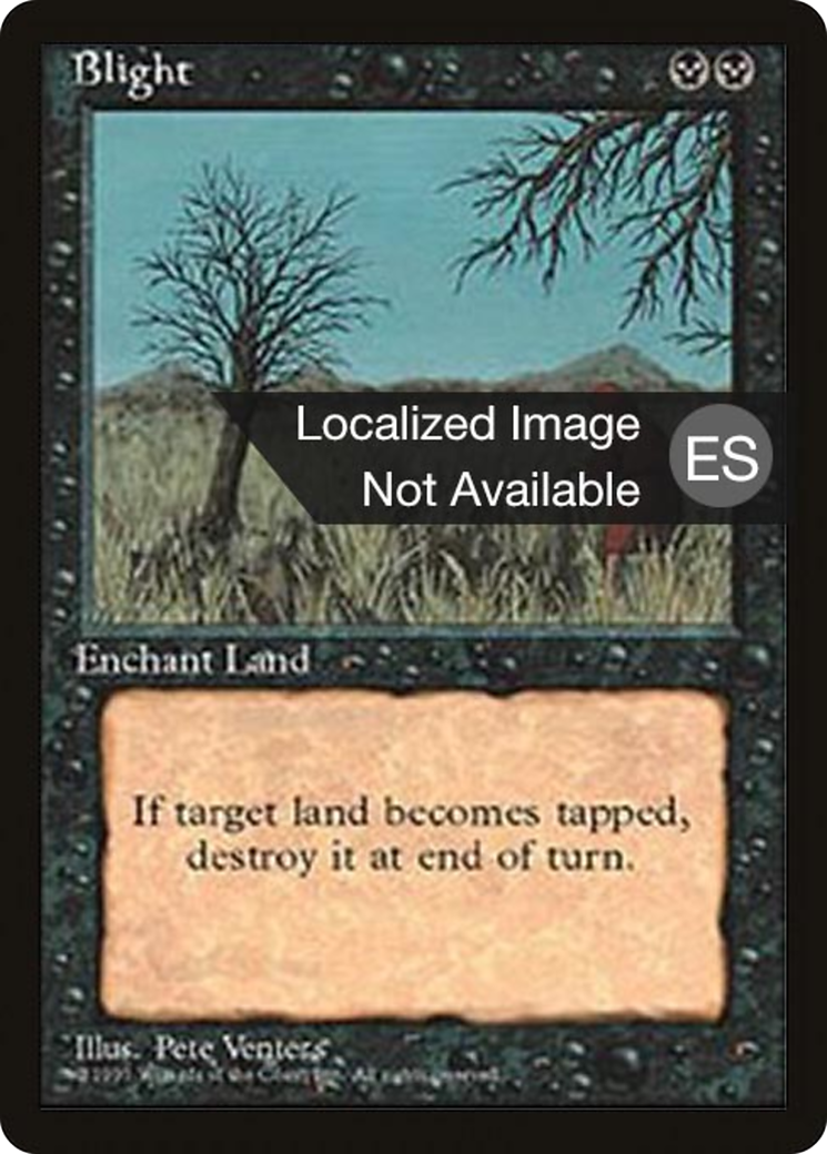 Image of Blight (4BB-) - Fourth Edition Foreign Black Border