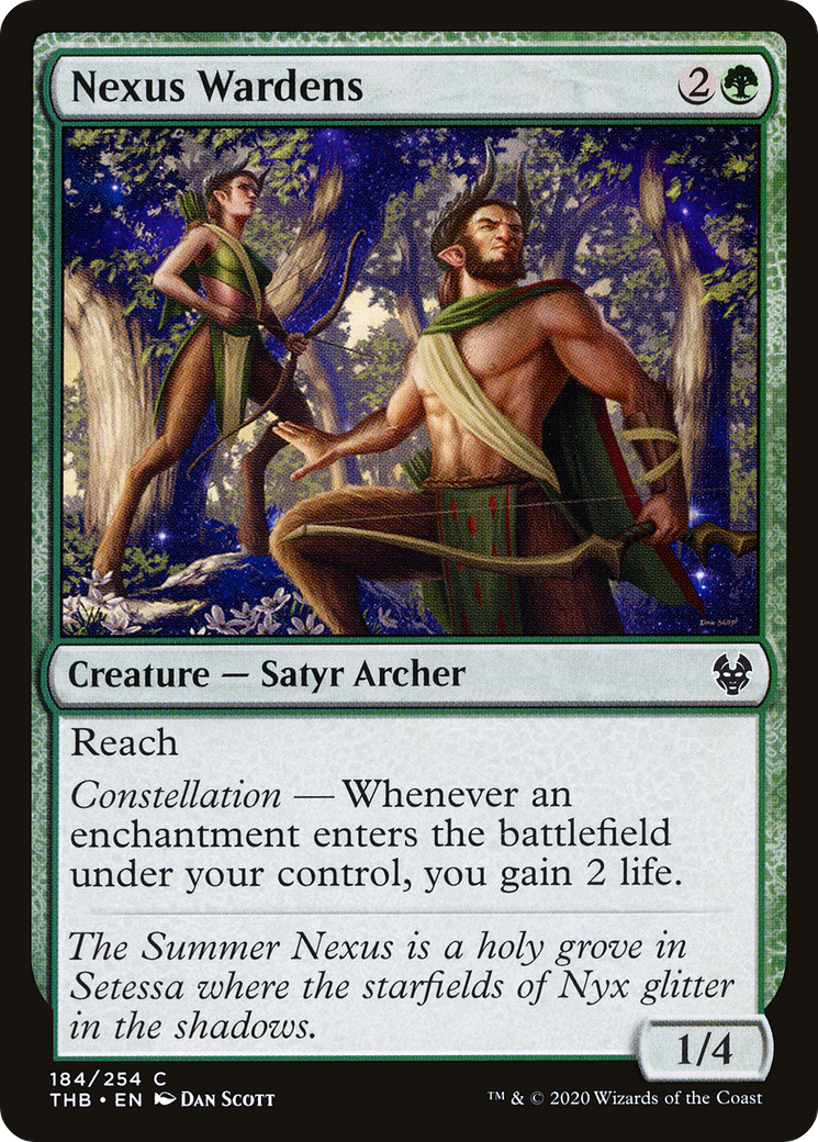 Image of Nexus Wardens (THB-184) - Theros Beyond Death Foil