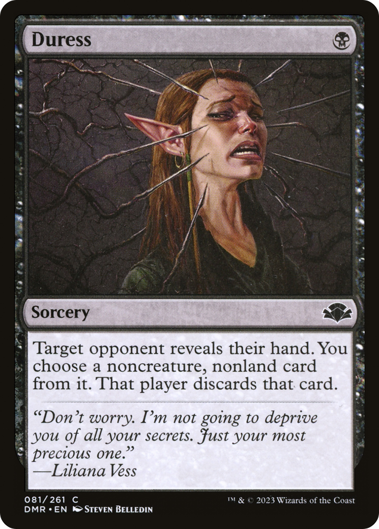Image of Duress (DMR-081) - Dominaria Remastered