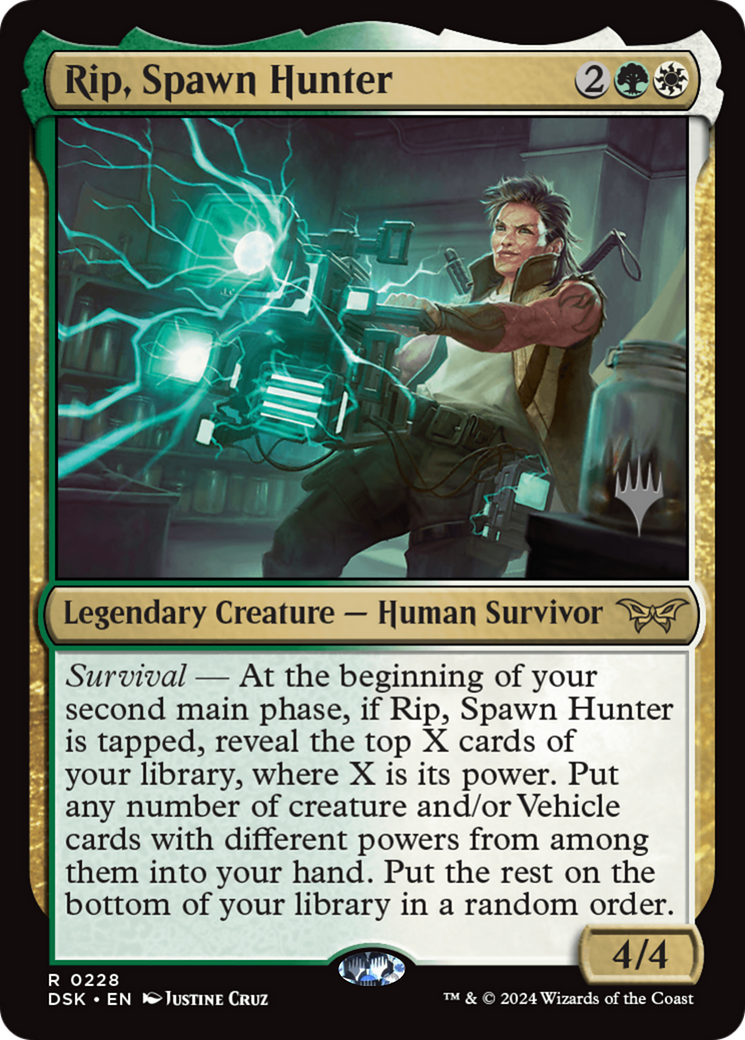 Image of Rip, Spawn Hunter (PPDSK-228) - Duskmourn: House of Horror Promos