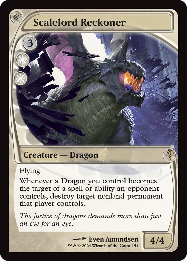 Image of Scalelord Reckoner (Future Sight) (MB2-151) - Mystery Booster 2 Foil