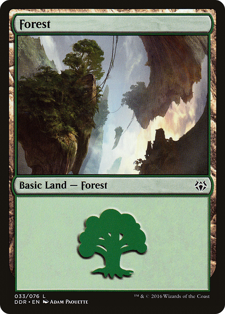 Image of Forest (033) (DDR-033) - Duel Decks: Nissa vs. Ob Nixilis