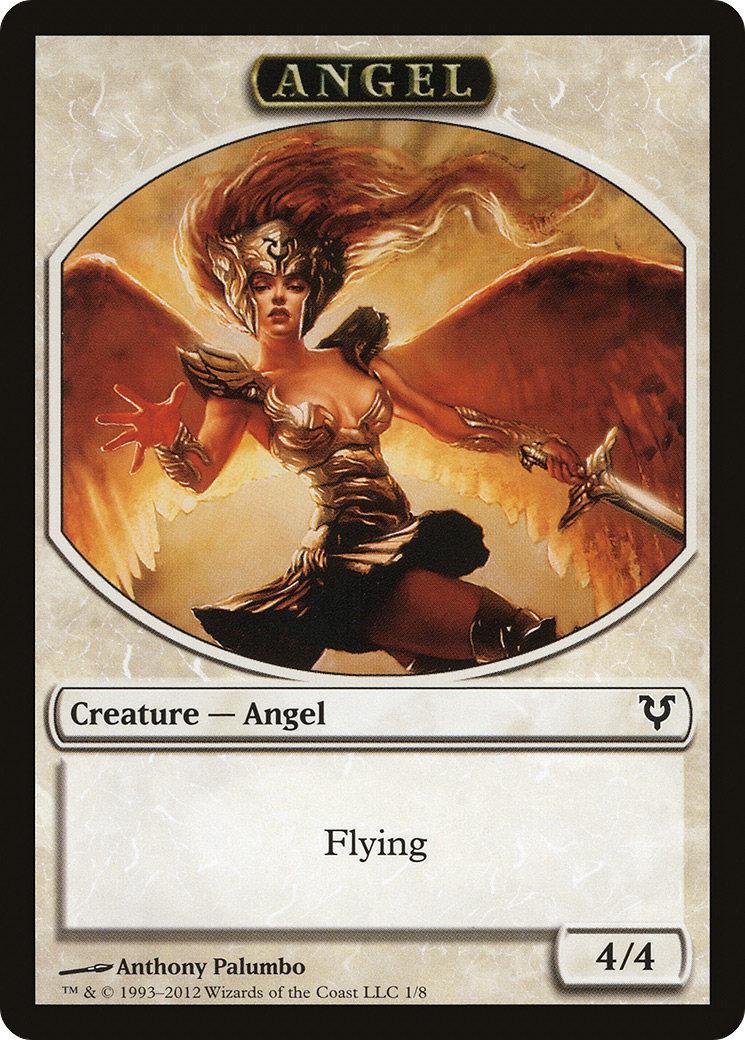Image of Angel Token (AVR-001) - Avacyn Restored Tokens