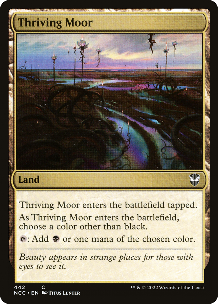 Image of Thriving Moor (NCC-442) - New Capenna Commander