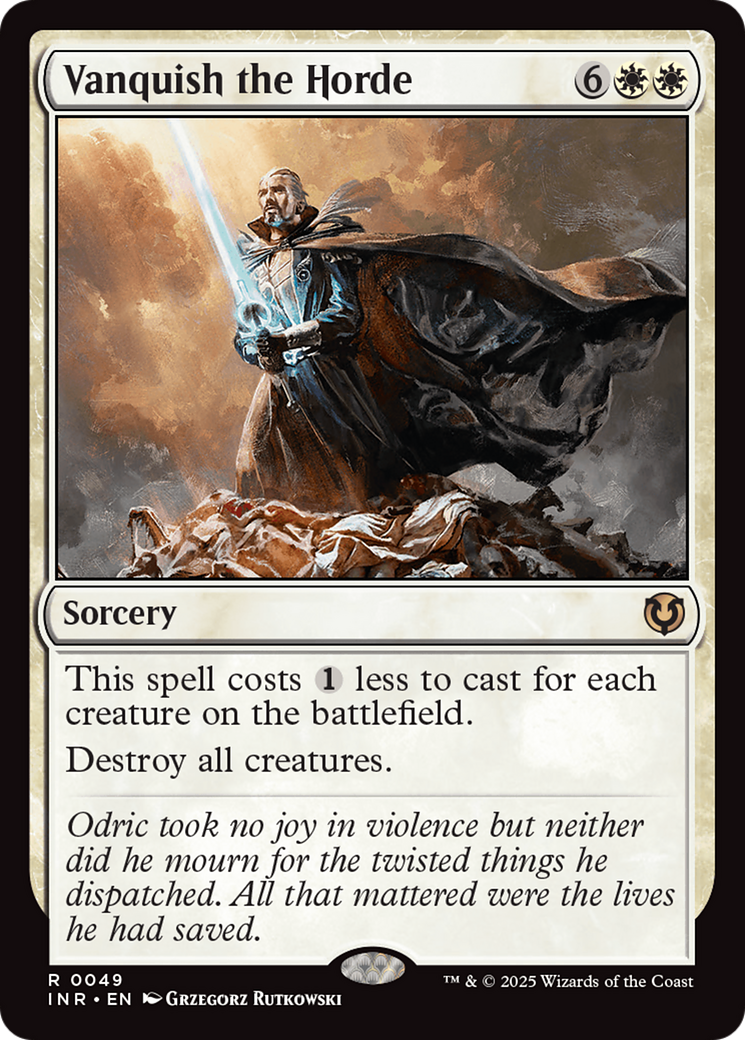 Image of Vanquish the Horde (INR-049) - Innistrad Remastered Foil