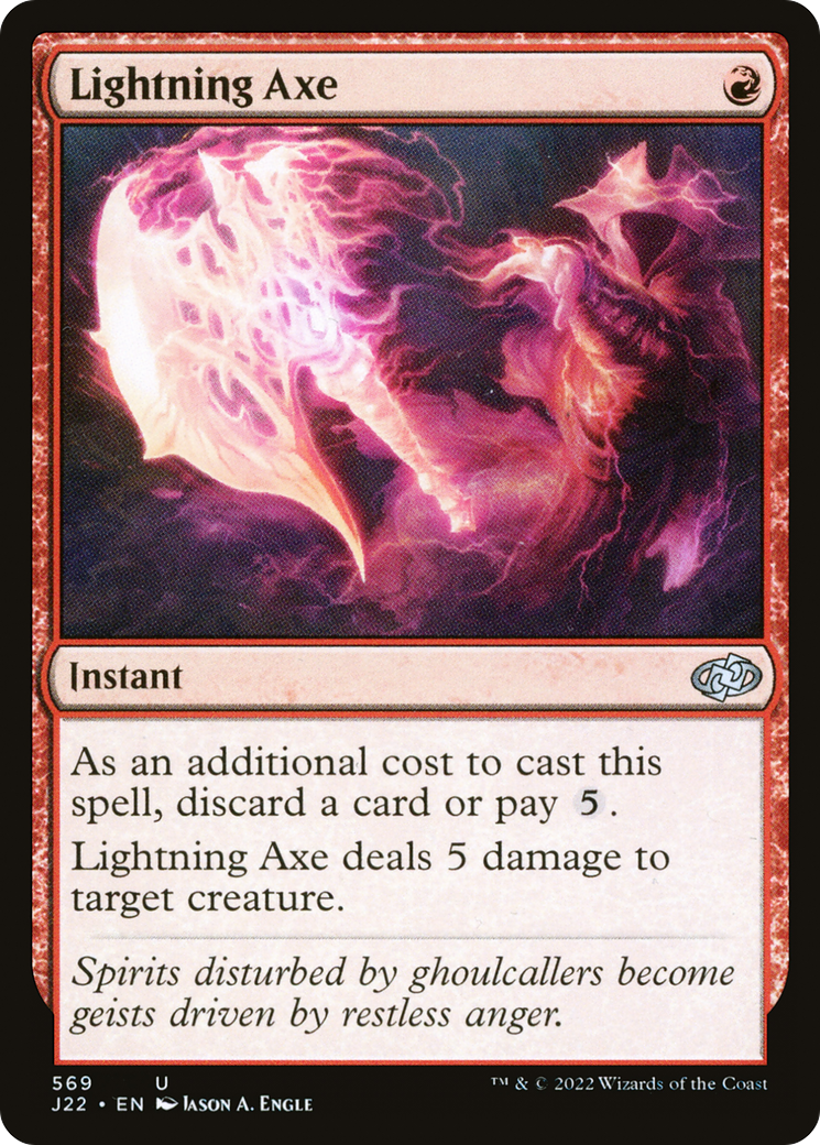 Image of Lightning Axe (J22-569) - Jumpstart 2022