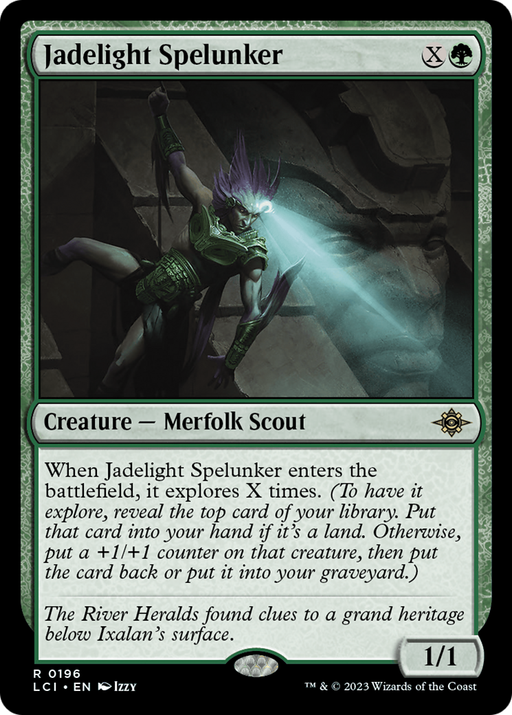 Image of Jadelight Spelunker (LCI-196) - The Lost Caverns of Ixalan