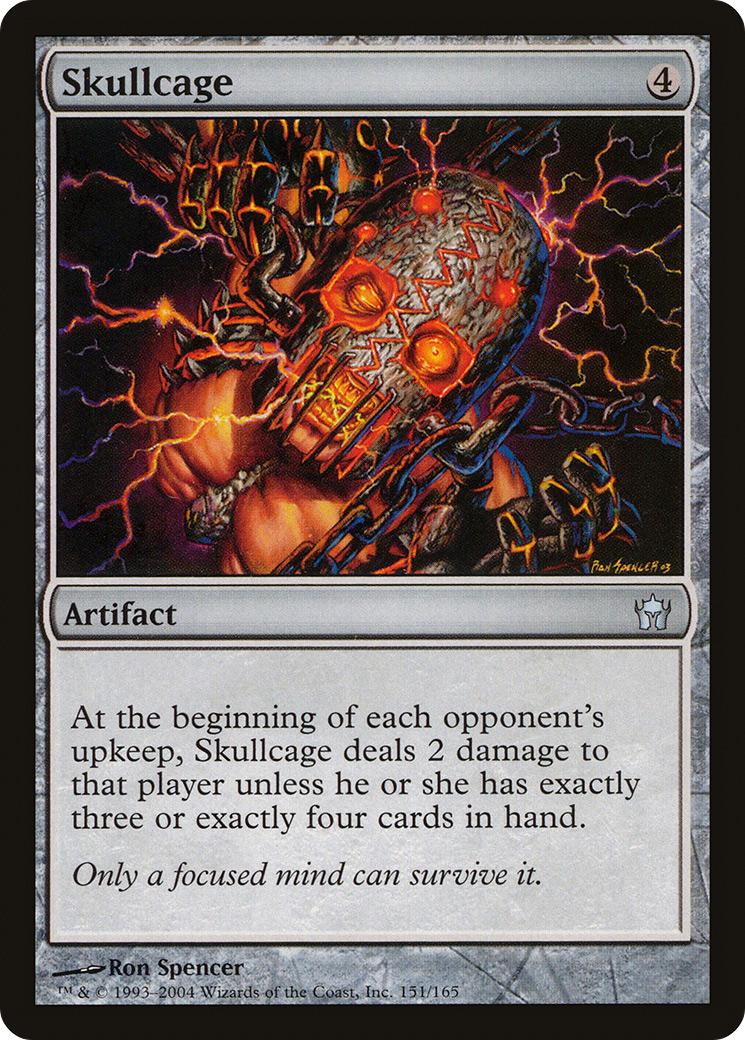 Image of Skullcage (5DN-151) - Fifth Dawn Foil