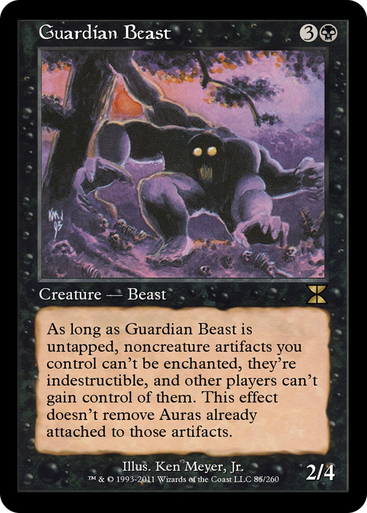 Image of Guardian Beast (ME4-085) - Masters Edition IV Foil