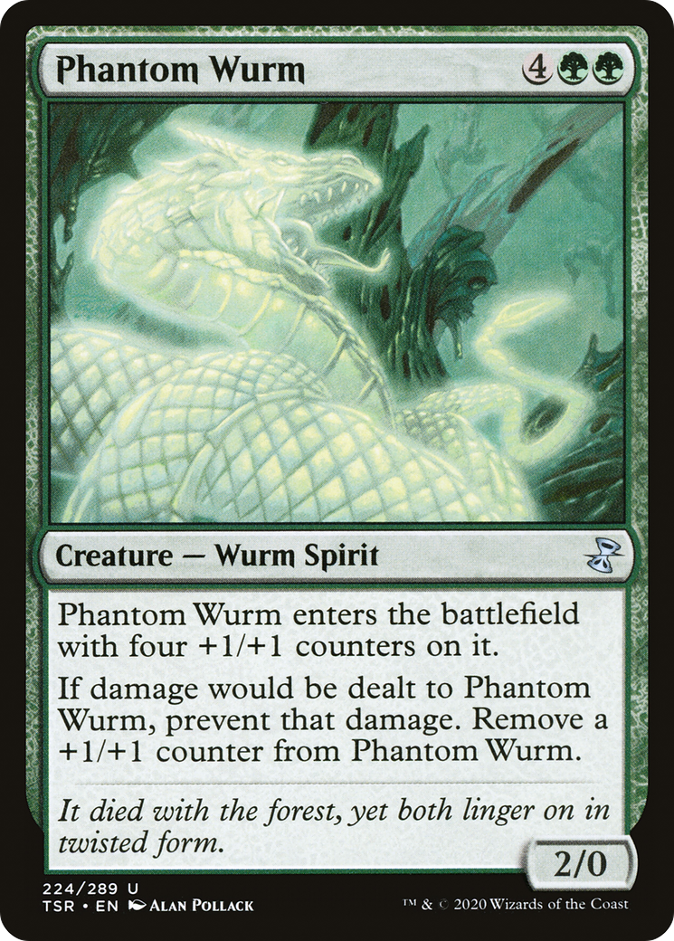 Image of Phantom Wurm (TSR-224) - Time Spiral Remastered Foil