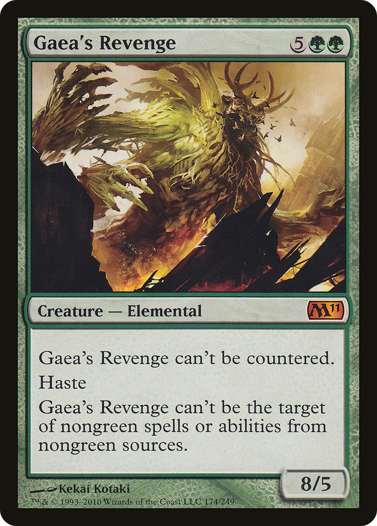 Image of Gaea's Revenge (M11-174) - Magic 2011 Foil