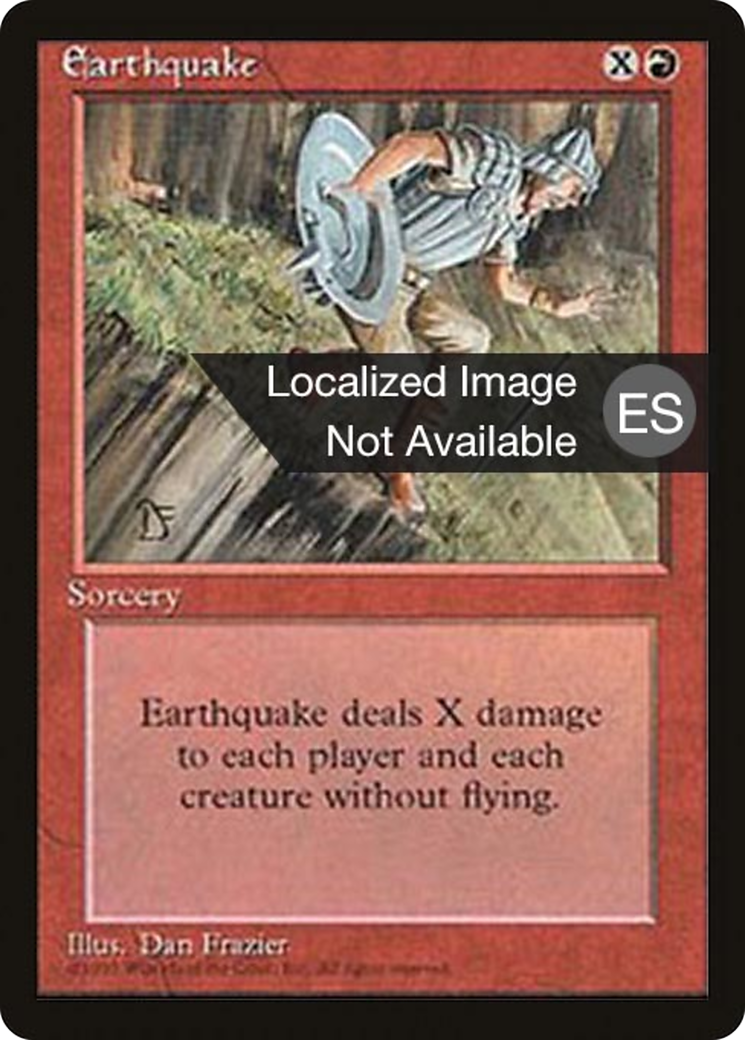 Image of Earthquake (4BB-) - Fourth Edition Foreign Black Border