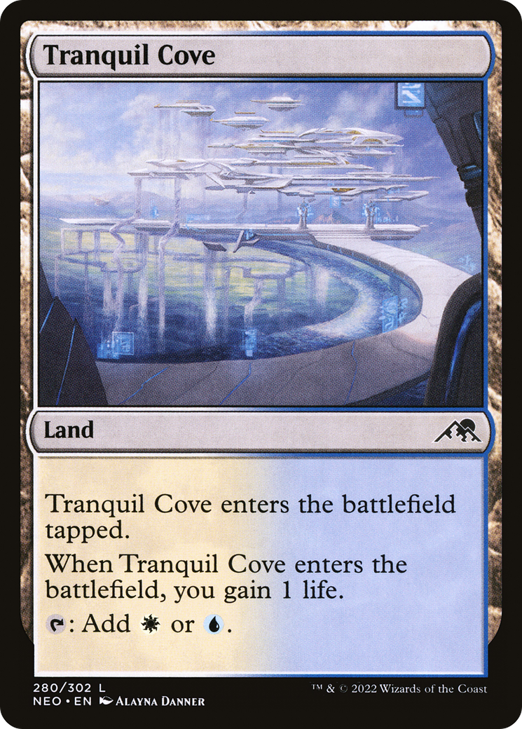 Image of Tranquil Cove (NEO-280) - Kamigawa: Neon Dynasty