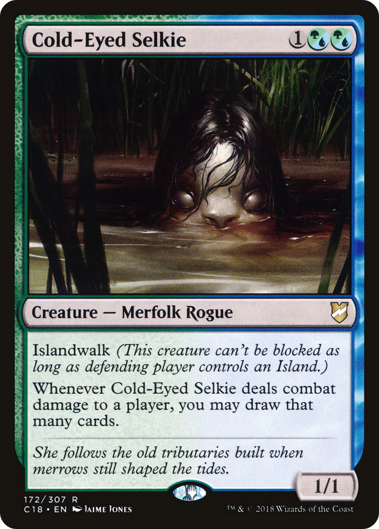 Image of Cold-Eyed Selkie (C18-172) - Commander 2018
