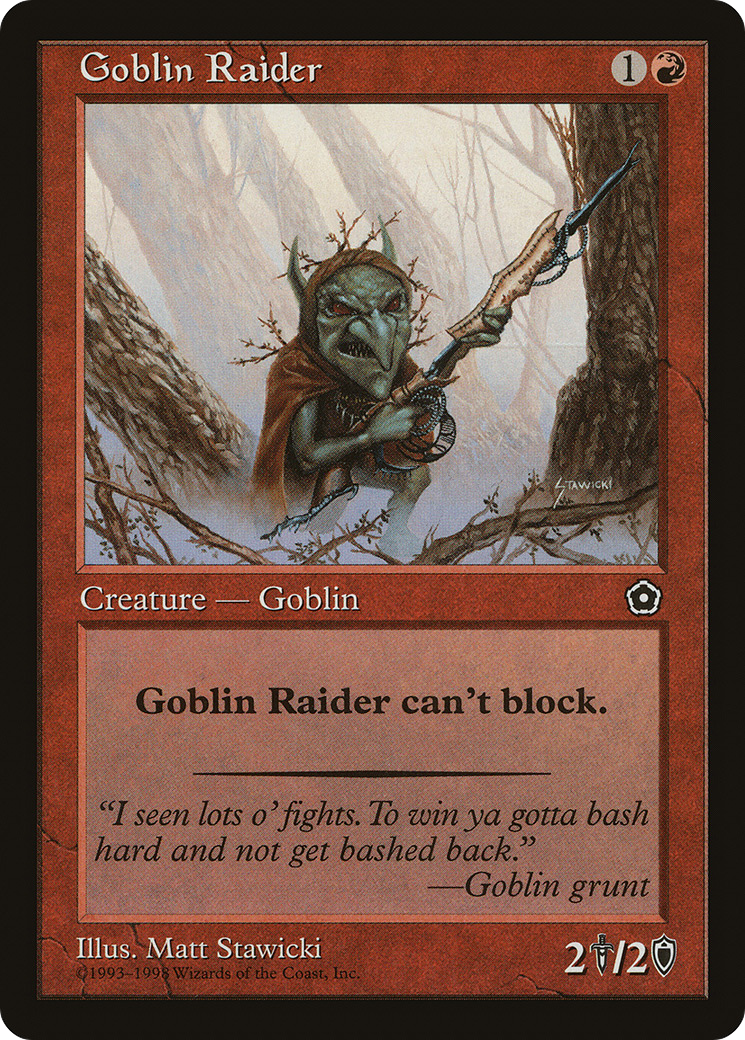 Image of Goblin Raider (P02-103) - Portal Second Age