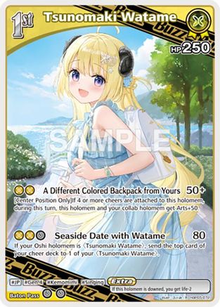 Image of Tsunomaki Watame (R) (hBP05-072) - Enchant Regalia Foil