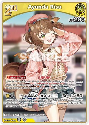 Image of Ayunda Risu (R) (hBP05-073) - Enchant Regalia Foil