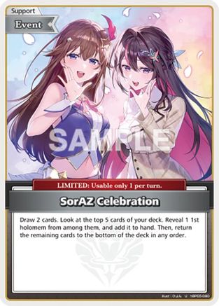 Image of SorAZ Celebration (U) (hBP05-080) - Enchant Regalia
