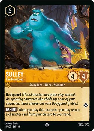 Image of Sulley - The New Boss (24/207) - Attack of the Vine