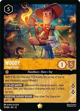 Image of Woody - Jungle Guide (15/204) - Wilds Unknown