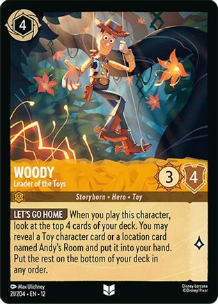 Image of Woody - Leader of the Toys (21/204) - Wilds Unknown