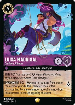 Image of Luisa Madrigal - Confident Climber (60/204) - Wilds Unknown Cold Foil