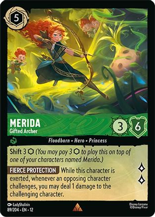 Image of Merida - Gifted Archer (89/204) - Wilds Unknown