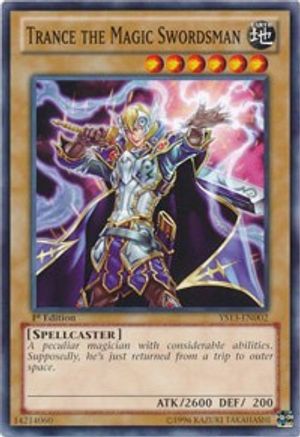 Image of Trance the Magic Swordsman (YS13-EN002) - Super Starter: V for Victory 1st Edition