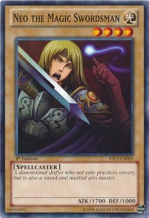Image of Neo the Magic Swordsman (YS13-EN003) - Super Starter: V for Victory 1st Edition