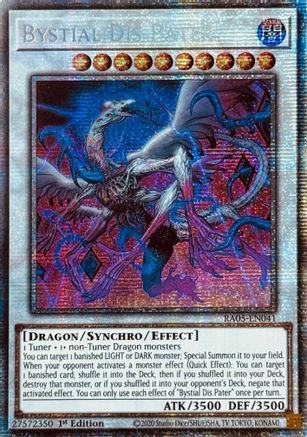 Image of Bystial Dis Pater (Starlight Rare) (RA05-EN041) - Rarity Collection 5 1st Edition