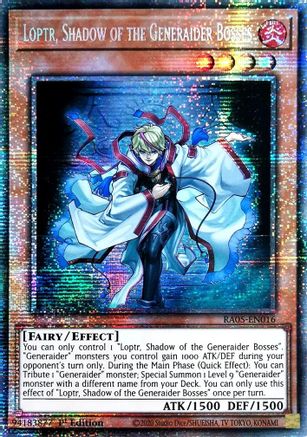 Image of Loptr, Shadow of the Generaider Bosses (Starlight Rare) (RA05-EN016) - Rarity Collection 5 1st Edition