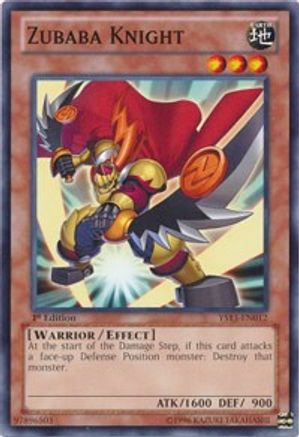 Image of Zubaba Knight (YS13-EN012) - Super Starter: V for Victory 1st Edition