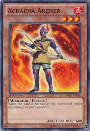 Image of Achacha Archer (YS13-EN014) - Super Starter: V for Victory 1st Edition
