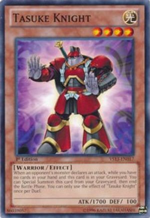 Image of Tasuke Knight (YS13-EN017) - Super Starter: V for Victory 1st Edition